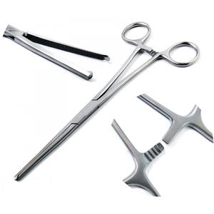 Hemostato de arteria fabricado profesionalmente Mosquito Kocher Forceps 7,5 pulgadas recto, instrumento quirúrgico de acero inoxidable - Product Image 1