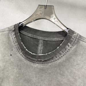 Camiseta de hombre de gran tamaño con estampado personalizado de fabricante, camiseta Vintage Sun Faded Cropped Boxy, estilo Streetwear - Product Image 5