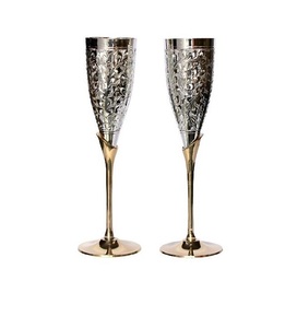 Copper Plated <b>Goblet</b> Tumbler Wine Cup Metal Red Wine Glasses Martini Wine Glass Set for Bar Accessories - Product Image 3