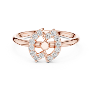 Shining jewels 10K Anillo abierto Ajustable para mujer Moda Estilo coreano - Product Image 2