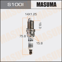 Pièces automobiles d'origine MASUMA S101I, vente en gros de bougies d'allumage pour voitures coréennes Kia, Hyundai, Nissan, Toyota, VW