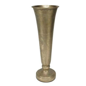 Elegant Modern Silver <b>Tall</b> Coastal Iron Flower <b>Vase</b> Handmade Aluminum <b>Floor</b> <b>Vase</b> for Home Living Room Wedding or Hotel Decor - Product Image 6