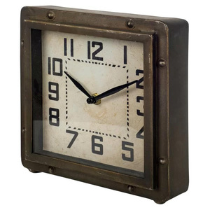 Horloge de table analogique à succès de fabricant fiable pour les chambres à coucher avec couleur et tailles personnalisées pour la maison et les hôtels - Product Image 1