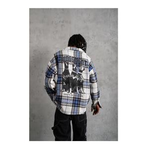 Camisas de Invierno para Hombre, Talla Grande, 100% Algodón, Antiarrugas, Antibolitas, Transpirables, Ecológicas, Estampadas, Estilo Urbano - Product Image 2