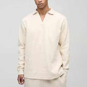 Camiseta Polo Deportiva Ajustada para Hombre al por Mayor, 100% Algodón, Color Sólido, Logotipo Personalizado, Transpirable, Manga Corta, Informal - Product Image 6