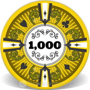 ถาดชิปโป๊กเกอร์เซรามิก10g 40mm วัสดุดินเผาหรูหราออกแบบได้เองไม่ซ้ำใครพร้อมโลโก้สีสำหรับใช้ในคาสิโน - Product Image 4