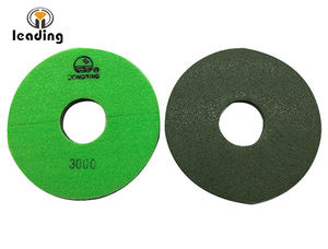 Strumento abrasivo veloce DONGSING 6 "/150x10mm spugna di pietra morbida tamponi di lucidatura di marmo pietra ingegnerizzata cemento OEM/ OBM - Product Image 4