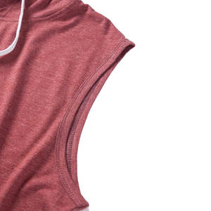 Wholesale Cheap Price Gym Workout <b>Sleeveless</b> Hoodies Bodybuilding Fitness Wear Stylish Basics Cotton Blended Made <b>Hoodie</b> - Product Image 4