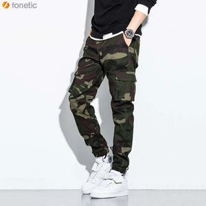 Pantalon du camouflage des hommes fait sur commande avec l'ODM matériel d'OEM de poches avant de polyester léger Accueil posséder la conception pour la chasse! - Product Image 6