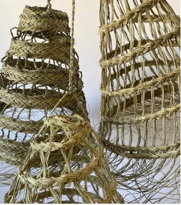 <b>Moroccan</b> Handmade Natural Rattan Seagrass <b>Lampshade</b> Chandeliers Pendant Lights - Product Image 5