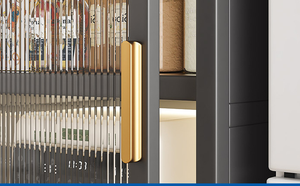 Đứng bánh <span class=keywords><strong>Rack</strong></span> cho nhà bếp lưu trữ, 5 -Tier lò vi sóng đứng với lật cửa tủ, kệ kim loại với Pegboard - Product Image 3