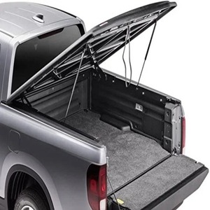 Cubiertas impermeables de lona de una pieza y con bisagras para camionetas deportivas, con portón trasero enrollable eléctrico y bloqueo, ajuste personalizado, en venta. - Product Image 1