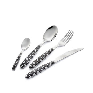Compra de buena calidad a granel de La India, cubiertos de acero inoxidable, cuchillo, tenedor, cuchara, juego de cubiertos para regalos de boda occidentales - Product Image 2