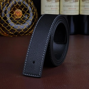 Cinturones de marca para hombre, hebilla de alta calidad, correa para hombre, pretina de cuero genuino, cinturón Ceinture para hombre sin hebilla de 3,8 cm H - Product Image 2