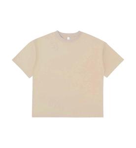 Venta al por mayor de alta calidad de la moda de encargo de la camiseta Drop Shoulder High Street Heavy 280g 100% Camiseta de algodón para los hombres - Product Image 2