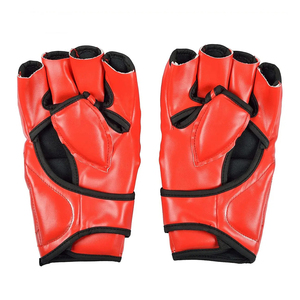 Gants en cuir originaux de combat MMA professionnels gants de MMA lourds équipement de boxe gants d'entraînement personnalisés - Product Image 5
