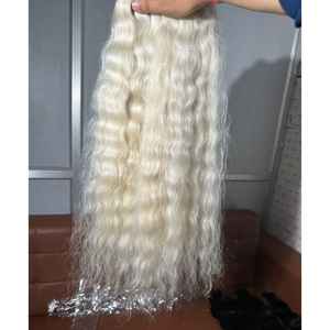 Inde du Sud Usine En Gros Naturel Bouclés Temple Indien Remy Extensions De Cheveux Humains Trame Plate Type Pas Cher Prix - Product Image 1