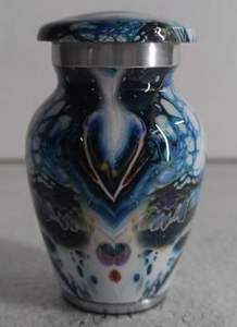 <b>Small</b> <b>Urn</b> <b>for</b> <b>Human</b> <b>Ashes</b> - Handcrafted Mini Cremation <b>Urns</b> <b>for</b> <b>Ashes</b> - Perfect <b>Urn</b> <b>for</b> Men & Women (Multicolor <b>Small</b>) - Product Image 5