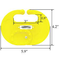 Protector Nasal de Plástico para Ganado, Color Personalizado, para Prevenir la Succión de Leche en Terneros, Instrumento Veterinario, Protector de Succión de Leche para Vacas - Product Image 2