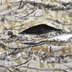 Pantalones de Nieve Impermeables de Camuflaje Gris Ligeros de Primera Calidad con Cintura Elástica, Puños Ajustables, Cálidos y con Bolsillos Tipo Cargo - Product Image 5
