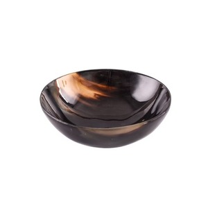 Cuencos de estilo clásico pulido de tamaño personalizado con cuerno Natural, platos desechables únicos para servir, fiestas con logotipo personalizado - Product Image 5