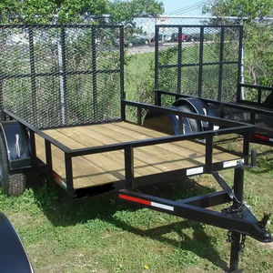 A-<b>Frame</b> Gate Utility Trailers 77\" <b>X</b> <b>10</b>\" Tube Utility with <b>15</b> Radials Cargo & Utility Hauler - Product Image 3