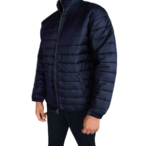 Blouson matelassé de taille standard de qualité supérieure pour homme, résistant à l'eau, rembourrage synthétique, élégant, option de superposition décontractée - Product Image 1