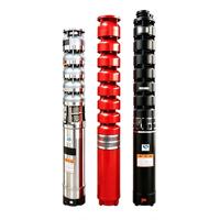 Pompe submersible pour puits profond SUOU 5,5 kW, compacte, à accouplement direct, pour l'irrigation