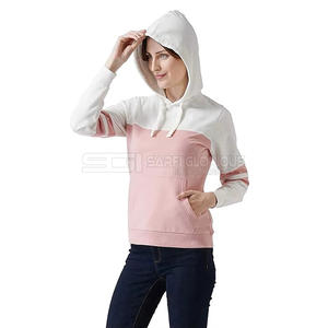 เสื้อฮู้ดน้ำหนักเบาสำหรับผู้หญิงรุ่นใหม่ พร้อมโลโก้สั่งทำ แขนยาว ทรงเข้ารูป สีพื้นเรียบ ผ้าแคนวาสคุณภาพสูง สำหรับฤดูหนาว - Product Image 2