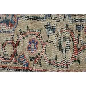 พรมตุรกีขนาดใหญ่ 5.7x8.7 ฟุต พรมลายทางสีแดงสไตล์วินเทจ - Product Image 5