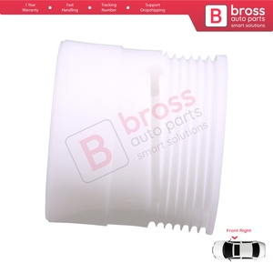 Régulateur de vitre BWR118, roue de réparation pour porte avant droite, compatible Transporter T5 Caravelle Multivan 2003-2015, référence 7H0837754 - Product Image 2