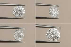 Rudra Jewels Diamant de laboratoire premium brillant, couleur D, clarté VVS1, certifié IGI, 1,54 ct, coupe excellente, pierre libre - Product Image 2