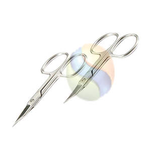 Tijeras Curvas para Cutículas de Grado Profesional, Herramienta de Manicura de Alta Precisión, Tijeras para Cutículas y Uñas Ultra Profesionales |    Cuchilla Curva - Product Image 2