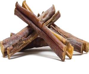 Aliments pour chiens Goût Nourriture pour animaux de compagnie Durable Petit animal Corne à mâcher Bully Stick Haute protéine PET ORGANIQUE Os à mâcher Prix d'usine - Product Image 5