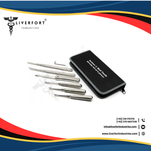 Burgess ชุดตรวจสุขภาพฟันหมาป่าอุปกรณ์ตรวจวิเคราะห์สัตวแพทย์ทำจากสเตนเลสสตีลจากเยอรมัน14ชิ้น - Product Image 6