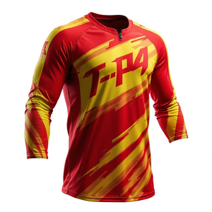 Jersey de Manga Larga para Motocross, Cómodo, Ropa Deportiva de Motociclismo, Resistente - Product Image 5