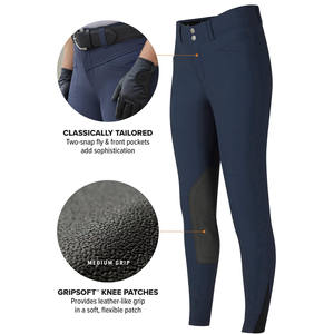 Pantalones de Equitación para Hombre al Por Mayor, Ideales para Entrenamiento y Competición, Color Sólido, Ligeros, para Niños - Product Image 4