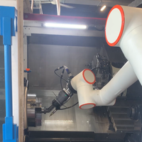 Brazo Robótico Colaborativo de 6 Ejes con Capacidad de Carga de 20 kg, Caja de Engranajes de Alta Precisión de 0.1 mm, Clasificación IP54, Alcance de 1845 mm, Mecanizado Automático