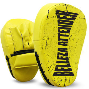 Almohadilla de enfoque de boxeo de cuero personalizada para entrenamiento de mitones y práctica de objetivos de gancho y Jap - Product Image 3