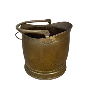 Gold Polished Metal <b>Coal</b> Bucket Handmade Gold Color Metal <b>Coal</b> Bucket for Indoor and Outdoor Usage - Product Image 6