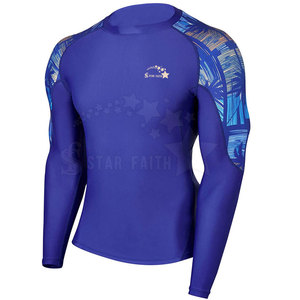 เสื้อรัดกล้ามเนื้อชุดกิโมโน Jiu Jitsu สำหรับออกกำลังกายวิ่งและออกกำลังกายทนทานมีโลโก้ด้านหน้า - Product Image 2