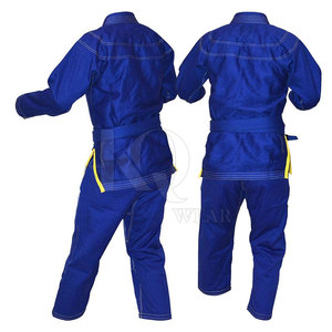 Uniforme de Jiu-Jitsu avancé 100% coton, léger, respirant, coupe confortable, tissu résistant, parfait pour l'entraînement aux arts martiaux - Product Image 2