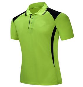 เสื้อโปโลสำหรับผู้ชายเสื้อกอล์ฟลายปักแบบกำหนดเองสีล้วนแห้งเร็วสำหรับใส่เล่นกอล์ฟ - Product Image 1