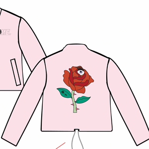 2025 primavera nueva Chaqueta corta cortavientos de manga larga con botón de solapa - Product Image 1