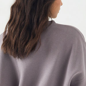 Sweat-shirt à manches longues pour femme, à porter toute la journée, pour l'hiver, tendance, pour les activités de plein air, décontracté, design offrant un toucher doux, prix abordable - Product Image 5