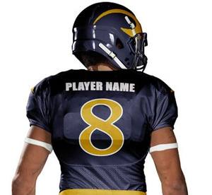 2024 nouveauté haute qualité hommes et femmes uniforme de Football américain respirant maillot sublimé pour adultes - Product Image 4