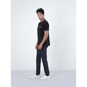 Jean en denim décontracté AIRI coupe slim avec logo personnalisé, brodé, délavé, taille mi-haute, style droit avec motif imprimé pour toutes les saisons - Product Image 3