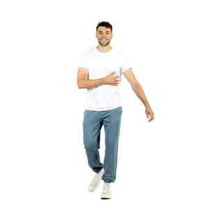 Ensemble de Sweat à Capuche Unisexe quantité minimale de commande Bas Logo Personnalisé Taille Couleur Respirant Cordon Décontracté de Haute Qualité Survêtement Pantalon de Survêtement pour Hommes Usine - Product Image 1