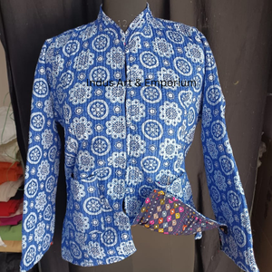 Venta al por mayor indio hecho a mano Chaqueta de algodón acolchado Jaipuri Vintage algodón Kantha chaqueta sin mangas Reversible indio hecho a mano Kanth - Product Image 6