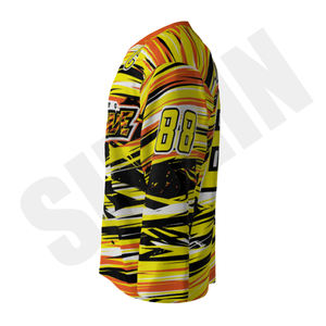 Pantalons de hockey sur roulettes professionnels sur mesure de qualité supérieure Sibrin, respirants en maille de polyester, vêtements de hockey sur glace - Product Image 6